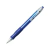 BIC® Velocity® Retractable Ballpoint Pens, Medium Point, 1.0 mm, Assorted Barrels, Blue Ink, Pack Of 12