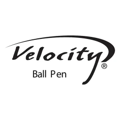BIC® Velocity® Retractable Ballpoint Pens, Medium Point, 1.0 mm, Assorted Barrels, Blue Ink, Pack Of 12