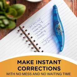 BIC Wite-Out Brand Exact Liner Correction Tape, 19.6 Feet, White, Fast, Clean and Easy to Use Tear-Resistant Tape, 1-Count