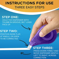 BIC Wite-Out EZ Correction Tape, 478-13/16