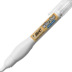 BIC Wite-Out Shake 'N Squeeze Correction Pen - Pen Applicator - 8 mL - White - Fast-drying - 12 / Box