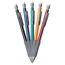 BIC Xtra Comfort Mechanical Pencils, 0.5 mm, Assorted Barrel Colors, Pack Of 6