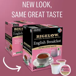 Bigelow® English Breakfast Tea Keurig Single-Serve K-Cup Pods, 96 Count (4 Boxes of 24)