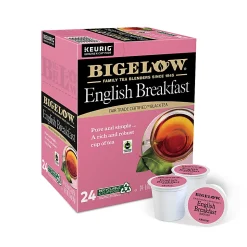 Bigelow® English Breakfast Tea Single-Serve K-Cups®, Box Of 24