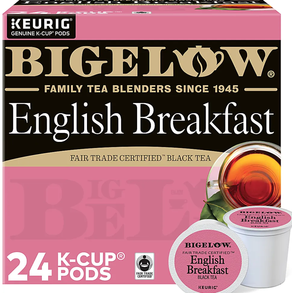 Bigelow® English Breakfast Tea Single-Serve K-Cups®, Box Of 24