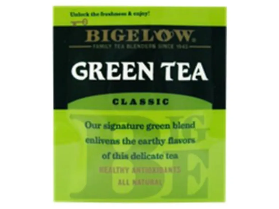 Bigelow® Green Tea Bags, Box Of 28 Bags