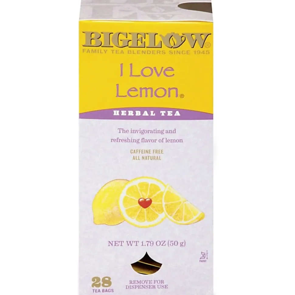 Bigelow® I Love Lemon Tea Bags, Box Of 28