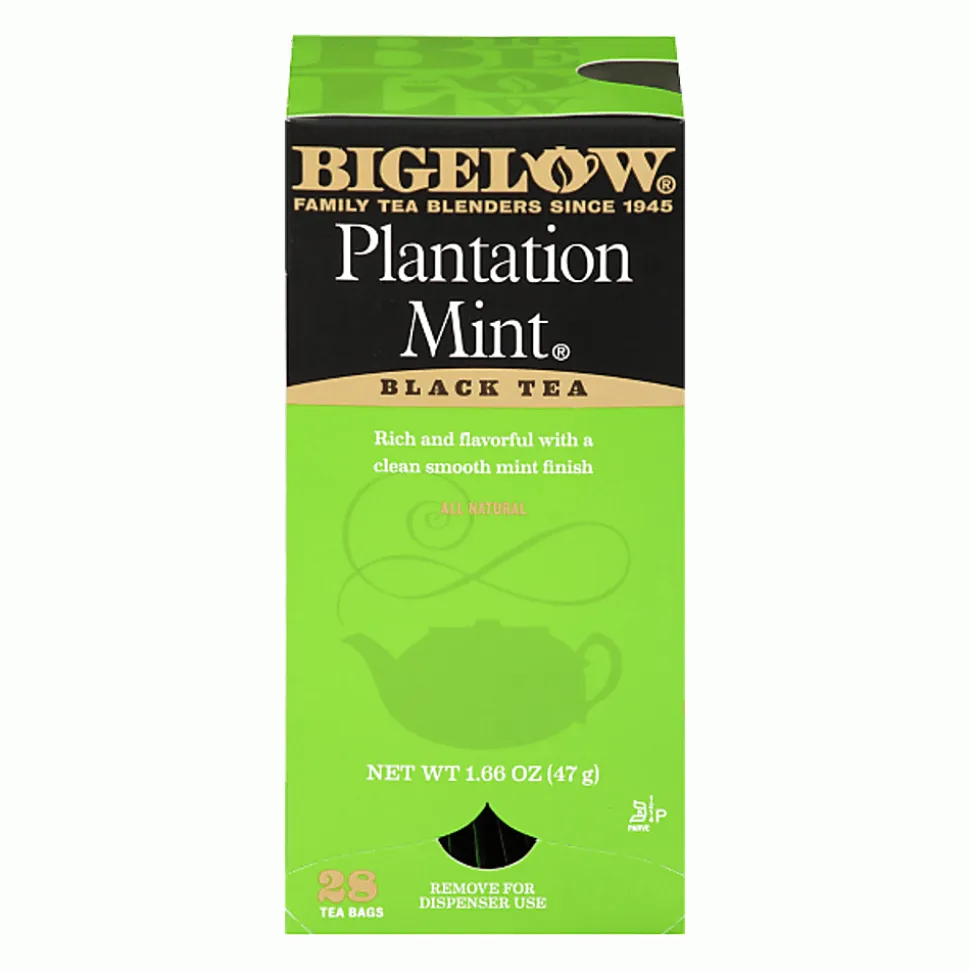 Bigelow® Plantation Mint® Tea Bags, Box Of 28