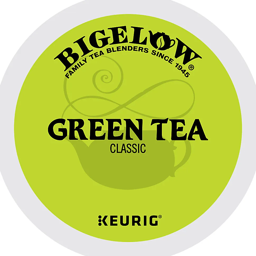 Bigelow® Single-Serve K-Cup® Pods, Green Tea, Box Of 24