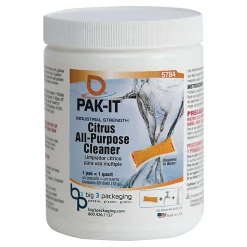 Big 3 Packaging PAK-IT All-Purpose Cleaner, Citrus Scent, Pack Of 20