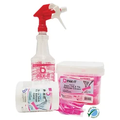 Big 3 Packaging PAK-IT Basin/Tub/Tile Bathroom Cleaner, Pack Of 20