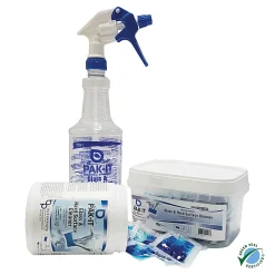 Big 3 Packaging PAK-IT Glass/Hard Surface Cleaner, Breeze Scent, Pack Of 20
