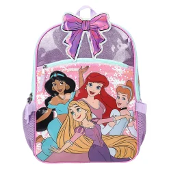 Bioworld Princess 5-Piece Backpack Set, Pink, Total Qty 1