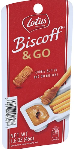 Biscoff Cookie Butter And Breadsticks, 1.6 Oz, Total Qty 8