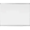 Bi-silque Ayda Porcelain Magnetic Dry-Erase Board, 24" x 36", White, Aluminum Frame