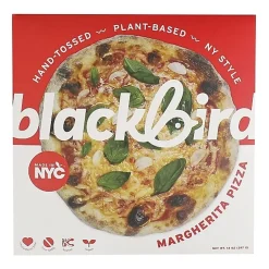 Blackbird Foods Plant-Based Margherita Pizzas, 14 Oz, Total Qty 3