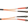 Black Box Fiber Optic Duplex Patch Network Cable, FO625010MSTST