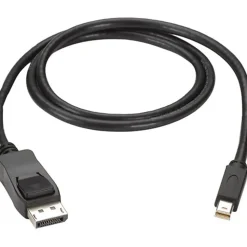Black Box Mini DisplayPort to DisplayPort Cable, MM, 3-ft (0.9-m)