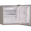 Black+Decker BCRK17V 1.7 Cu Ft Refrigerator With Freezer Compartment, Silver