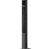 Black+Decker BFTR146 46-Inch Oscillating Tower Fan with Remote - 3 Speed - Variable Oscillation, Air Circulation, LED Display, Timer - Charcoal Gray