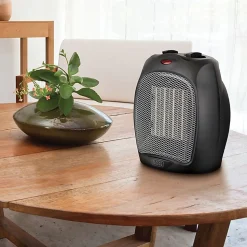 Black+Decker BHDC500B46 1500W Desktop Ceramic Heater, Black