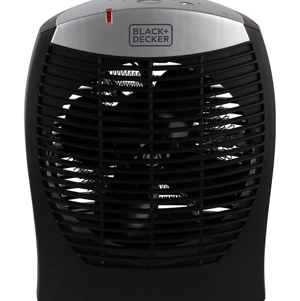 Black+Decker BHDE1706 1,500-Watt Electronic Heater Fan - Electric - Electric - 1500 W - 4 x Heat Settings - 1500 W