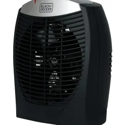 Black+Decker BHDE1706 1,500-Watt Electronic Heater Fan - Electric - Electric - 1500 W - 4 x Heat Settings - 1500 W