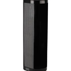 Black+Decker BHVHC15 1500-Watt Ceramic Heater, 21-3/4”H x 6-5/16”W x 6-13/16”D, Black