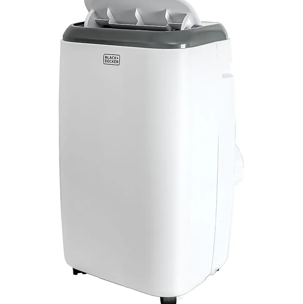 BLACK+DECKER 10,000 BTU Portable Air Conditioner with Remote Control, White
