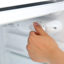 Black+Decker 4.3 Cu. Ft. Compact Refrigerator, Silver