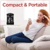 Black+Decker 360° Personal Portable Space Heater, 12-1/16"H x 7-7/8"W x 8-1/8"D