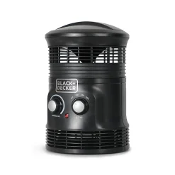 Black+Decker 360° Personal Portable Space Heater, 12-1/16