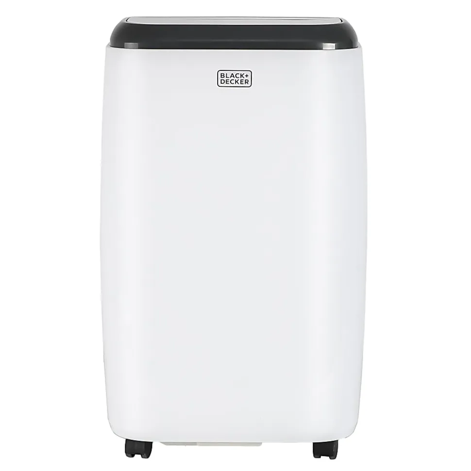 Black+Decker Portable Air Conditioner, 8,000 BTU, 27.2"H x 17.32"W x 13.2"D, White