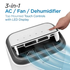 Black+Decker Portable Air Conditioner, 8,000 BTU, 27.2