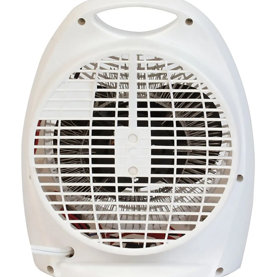 BLACK+DECKER™ 1,500-Watt-Max Personal Desktop Heater with Fan Setting, White
