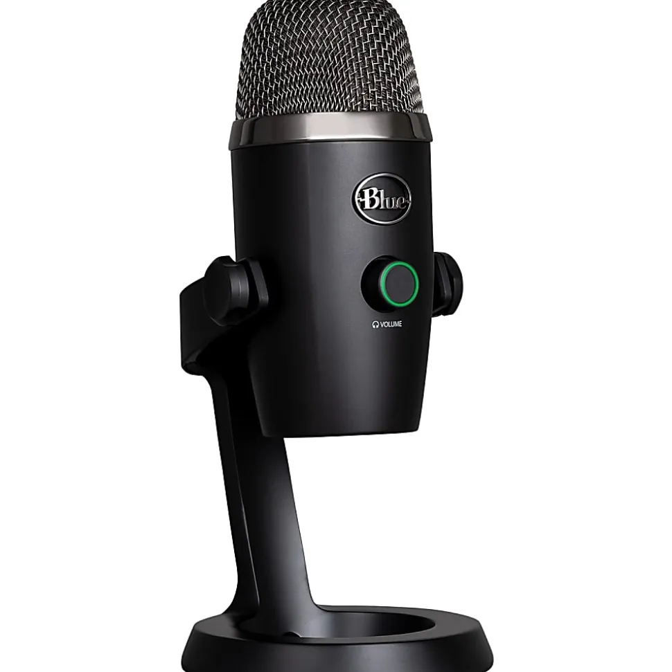 Blackmore Blue Yeti Nano Wired Condenser Microphone 20 Hz to 20 kHz Cardioid, Omni directional Desktop, Stand Mountable USB