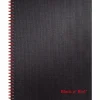 Black n' Red® Business Notebook, 8 1/2" x 11", 1 Subject, Legal Ruled, 70 Sheets, Black/Red