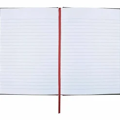 Black n' Redâ„¢ Notebook/Journal, 8 1/4" x 5 7/8", 192 Pages (96 Sheets), Black/Red (E66857)