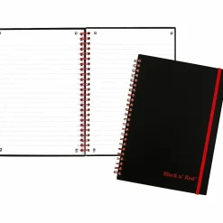 Black n' Red™ Poly Notebook/Journal, 8 1/4