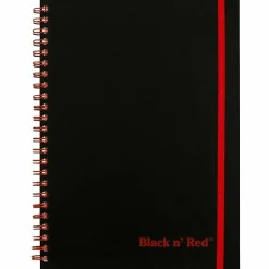 Black n' Red™ Poly Notebook/Journal, 8 1/4
