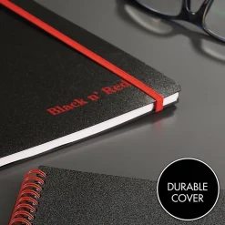 Black n' Red™ Poly Notebook/Journal, 8 1/4
