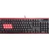 BLOODY GAMING 8 KEY MECHANICAL BACKLIT ZERO LAG GAMING KEYBOARD - Cable Connectivity - USB Interface Multimedia, Macro Hot Key(s) - B2278