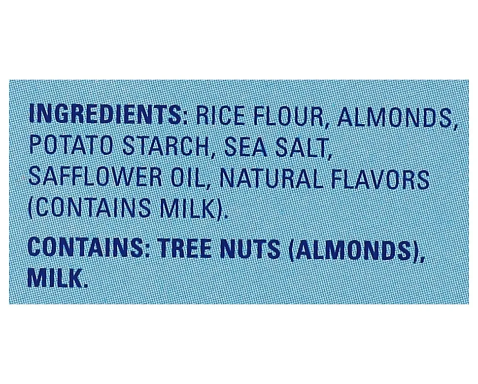 Blue Diamond Nut Thins, Almond, 4.25 Oz, Total Qty 12