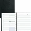 Blueline® NotePro And Graphics Notebook, 7 7/16" x 9 1/2", Black