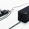 Bluelounge® 16" L x 6.25" W x 5.25" H CableBox Cable Organizer, Black, BLUCB-01-BL
