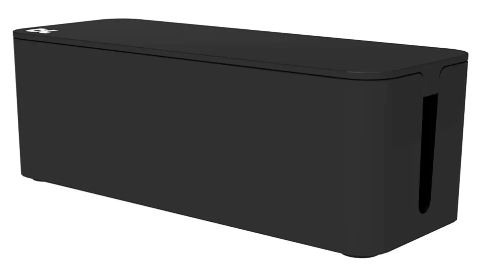 Bluelounge® 16" L x 6.25" W x 5.25" H CableBox Cable Organizer, Black, BLUCB-01-BL
