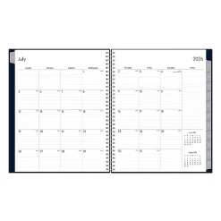 2026–2027 Blue Sky BS Enterprise Solid Navy Planning Calendar, 8.5 x 11, Enterprise Solid Navy Academic Year