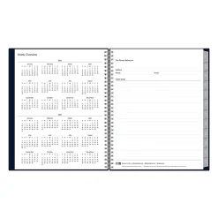 2026–2027 Blue Sky BS Enterprise Solid Navy Planning Calendar, 8.5 x 11, Enterprise Solid Navy Academic Year