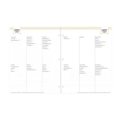 2026-2027 Blue Sky Day Designer Monthly Stapled Planner, 8-1/2" x 11", Kerridge Green, January 2026 To December 2027, 155626