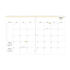 2026-2027 Blue Sky Day Designer Monthly Stapled Planner, 8-1/2